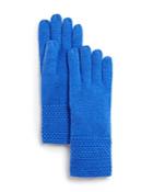 C By Bloomingdale's Waffle Knit Cashmere Gloves - 100% Exclusive