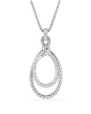 David Yurman Continuance Pendant Necklace With Diamonds