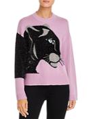 Kate Spade New York Metallic Panther Sweater