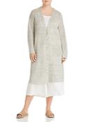 Eileen Fisher Plus High/low Duster Cardigan