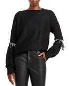 Christopher Kane Beaded Fringe Sweater