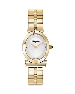 Salvatore Ferragamo Miroir Watch, 22mm X 31mm