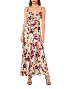 Nicholas Nahara Floral Silk Belted Gown