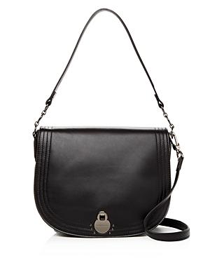 Longchamp Cavalcade Large Leather Shoulder Bag