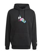 Adidas Originals X The Simpsons Squishee Cotton Blend Graphic Print Regular Fit Hoodie