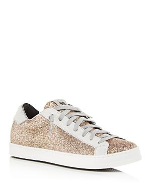 P448 Women's John Glitter Low Top Sneakers