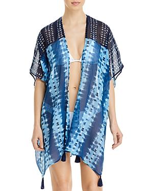 Echo Shibori Duster Swim Cover-up