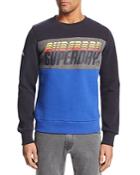 Superdry Vintage Logo-print Color-block Sweatshirt