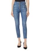 J Brand Natasha Sky-high Crop Skinny Jeans In Amplify