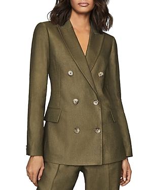Reiss Brea Tailored Double Breasted Jacket