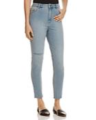 Cheap Monday Donna Distressed Skinny Ankle Jeans In Fanbase