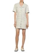 Sandro Bethany Tweed Dress