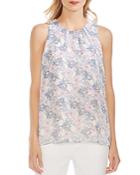 Vince Camuto Charming Floral Sleeveless Top