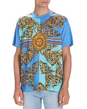 Versace Jeans Couture Garland Sun Baroque Paneled Print T-shirt