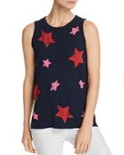 Current/elliott The Easy Star Print Muscle Tank