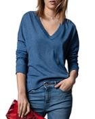 Zadig & Voltaire Brumy Drop Shoulder Cashmere Sweater