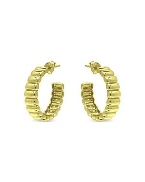 Aqua Groove Hoop Earrings - 100% Exclusive