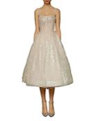 Bronx And Banco Mademoiselle Bridal Midi Dress