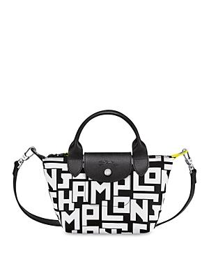 Longchamp Mini Logo Top Handle Bag