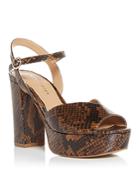 Marc Fisher Ltd. Women's Platform High Block Heel Sandals