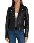 Bagatelle. Nyc Quilted Leather Moto Jacket