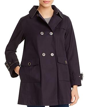 Herno Monogrammed Double-breasted Trench Coat