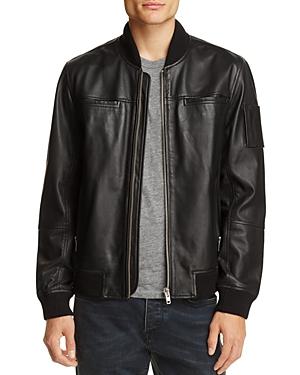 Blanknyc Leather Bomber Jacket