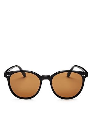 Toms Bellini Polarized Round Sunglasses, 52mm