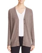 C By Bloomingdale's Grandfather Cashmere Cardigan