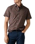 Rodd & Gunn Parker Stream Cotton Printed Short Sleeve Shirt
