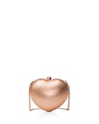 Michael Michael Kors Pearl Heart Small Leather Clutch