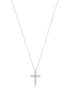 Bloomingdale's Diamond Cross Pendant Necklace In 14k White Gold, 1.0 Ct. T.w. - 100% Exclusive