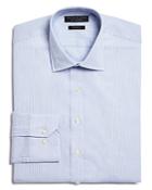 The Men's Store At Bloomingdale's Blue Dobby Slim Fit Dress Shirt - 100% Exclusive