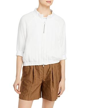 Fabiana Filippi Manica Bomber Top