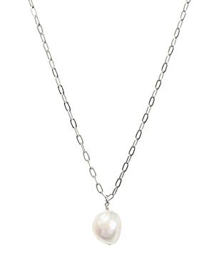 Dogeared Pearls Of Love Pendant Necklace, 16