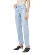 Agolde 90's Pinch Waist High Rise Cotton Jeans In Imitate