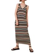 Whistles Willow Striped Knitted Dress