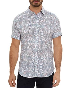 Robert Graham Newland Short Sleeve Shirt, Bloomingdale's Slim Fit