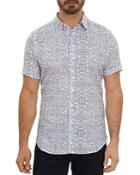 Robert Graham Newland Short Sleeve Shirt, Bloomingdale's Slim Fit