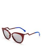 Fendi Zig Zag Cat Eye Sunglasses