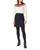 Hobbs London Ami Denim Mini Skirt