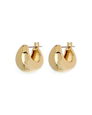 Luv Aj Odessa Tapered Huggie Hoop Earrings