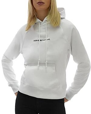 Helmut Lang Postcard Cotton Hoodie