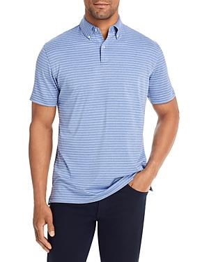 Peter Millar Crafted Duet Striped Short Sleeve Polo