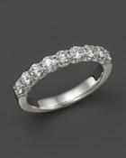 Certified Diamond Band In 14k White Gold, 1.0 Ct. T.w.