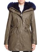 Sam. Luxe Limelight Fur Lined Coat