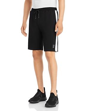 Karl Lagerfeld Paris Side Stripe Slim Fit Track Shorts