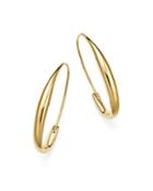 Bloomingdale's Endless Oval Hoop Earrings In 14k Yellow Gold - 100% Exclusive