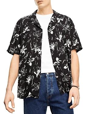 The Kooples Wild Orchid Camp Shirt