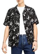 The Kooples Wild Orchid Camp Shirt
